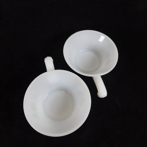 Set of 2 Anchor Hocking Fire King Meadow Green Individual Handled Casserole Dish - Picture 10 of 12